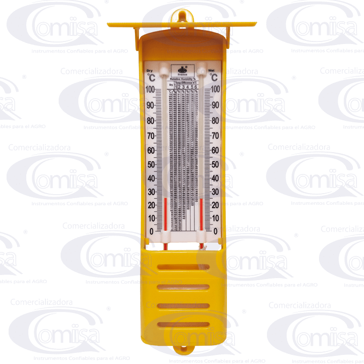 TERMÓMETRO Y MEDIDOR DE HUMEDAD AMBIENTE - Francel
