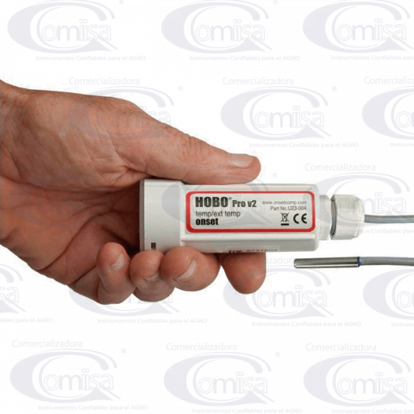 HOBO Pro v2 Data Logger de Temperatura Externa Suelo/Agua de 6 f - Imagen 2