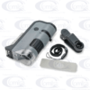MICROFLIP ™ Microscopio de Bolsillo 250X • Clip adaptador para Celular • Luz LED y UV - Imagen 2